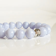 Load image into Gallery viewer, Chalcedony AA Silver Bracelet for Women "The Calm"