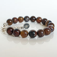 Load image into Gallery viewer, Pietersite Silver Bracelet for Women &quot;Tempest Stone&quot;