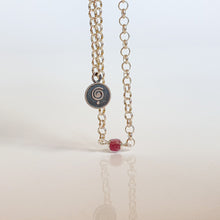 Load image into Gallery viewer, Delicate Purple Tourmaline A+ Silver 925 Bracelet "Harmony"