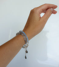 Load image into Gallery viewer, Herkimer Diamond from US Silver Bracelet &quot;Stone of Light&quot;