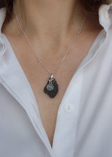 Load image into Gallery viewer, Legendary Moldavite from Czech Silver Pendant "Stone of greatness"