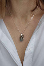 Load image into Gallery viewer, Legendary 15 mln years Moldavite Silver 925 Pendant with chain "Stone of greatness"