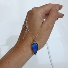 Load image into Gallery viewer, Labradorite AAA Grade Silver 925 Pendant "The Guardian"