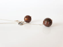 Load image into Gallery viewer, Pietersite Silver Necklace "Tempest Stone"
