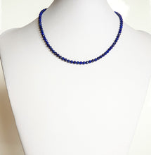 Load image into Gallery viewer, Lazurite Silver 925 Necklace "Wisdom" - Petit Secret