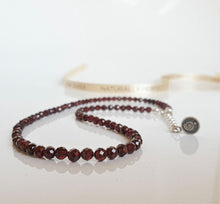 Load image into Gallery viewer, Red Garnet Beads Necklace for Women&#39;s - Elegant Jewelry Fashion 2023