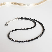 Load image into Gallery viewer, Set of Spinel Silver 925 Necklace and Bracelet "Evolution" - Petit Secret