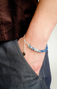 Kyanite Stone Bracelet for Women's - Stone Bangles Fashion 2023