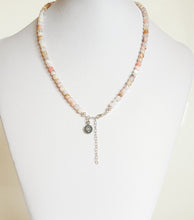 Load image into Gallery viewer, Pink Opal Necklace for Women's - Pearl Necklace Fashion 2023