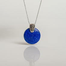 Load image into Gallery viewer, Lazurite AAA+ from Afghanistan Silver Pendant "Wisdom"