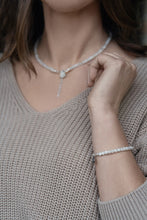 Load image into Gallery viewer, Moonstone A+ Delicate Silver Bracelet for Women &quot;Intuition&quot;