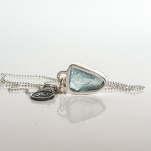 Load image into Gallery viewer, Aquamarine Raw AAA+ Silver Pendant for Women &quot;Stone of Faith&quot;