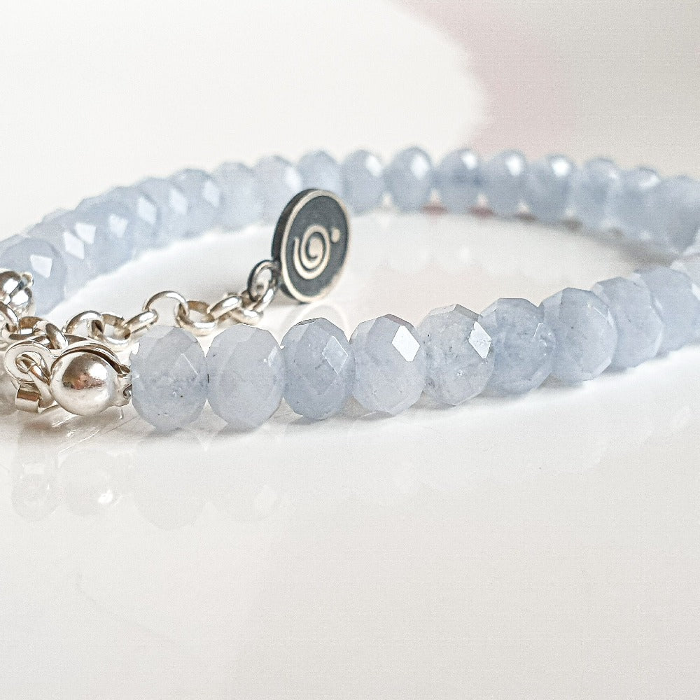 Aquamarine Bracelet for Women | Lina Snara