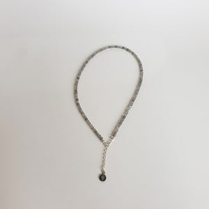 Labradorite A+ Silver Necklace "The Guardian" - Petit Secret
