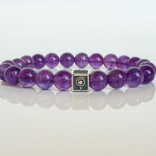 Load image into Gallery viewer, Amethyst Bracelet for Men - Spiritual Stone Jewelry Fashion 2023