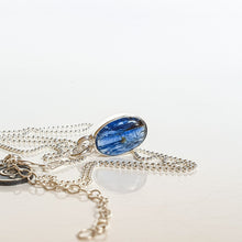 Load image into Gallery viewer, Kyanite AAAA+ from Brasil Silver Pendant &quot;Elevation&quot;