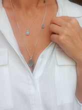 Load image into Gallery viewer, Aquamarine raw AAA+ Silver Pendant for Women &quot;Stone of Faith&quot;