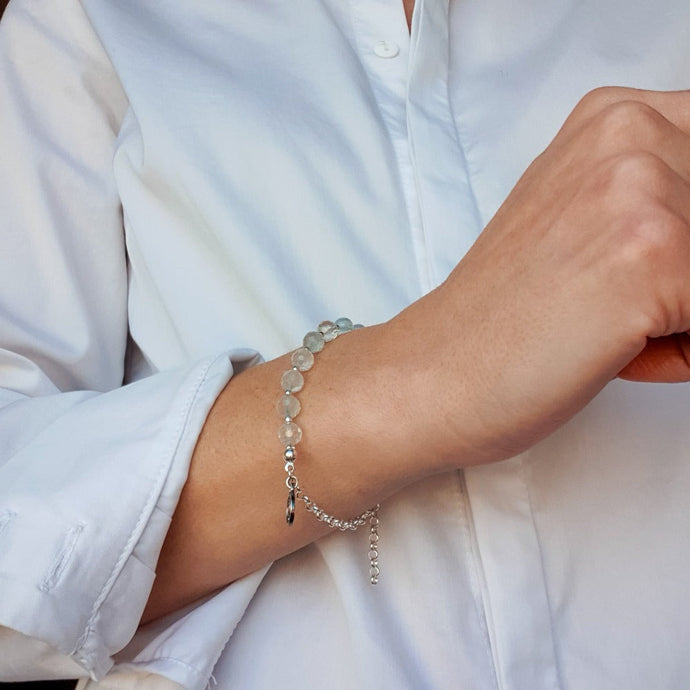 Topaz Silver Bracelet for Women 