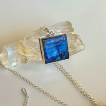 Load image into Gallery viewer, Labradorite AAA+ Grade Silver Pendant &quot;The Guardian&quot;