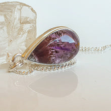 Load image into Gallery viewer, Super 7 Solid Silver Necklace &quot;Melody Stone&quot;