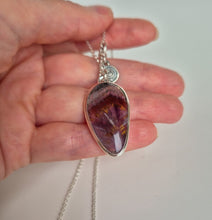 Load image into Gallery viewer, Super 7 Solid Silver Necklace &quot;Melody Stone&quot;