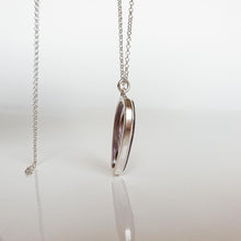 Load image into Gallery viewer, Super 7 Solid Silver Necklace &quot;Melody Stone&quot;