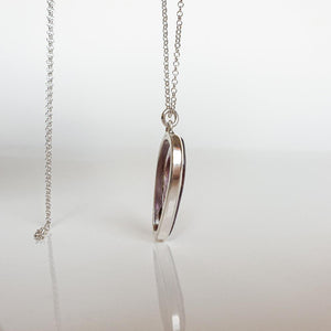 Super 7 Solid Silver Necklace "Melody Stone"