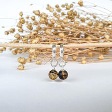 Load image into Gallery viewer, Silver Earrings with Natural Baltic Amber &quot;Sun Stories&quot;