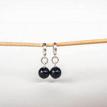 Load image into Gallery viewer, Silver Earrings with Golden Obsidian for Women &quot;Inner Strength&quot;