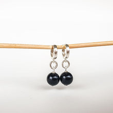 Load image into Gallery viewer, Silver Earrings with Golden Obsidian for Women &quot;Inner Strength&quot;