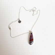 Load image into Gallery viewer, Super 7 Solid Silver 925 Necklace &quot;Melody Stone&quot;