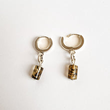 Load image into Gallery viewer, Silver 925 Earrings with Natural Polished Baltic Amber &quot;Sun Stories&quot;