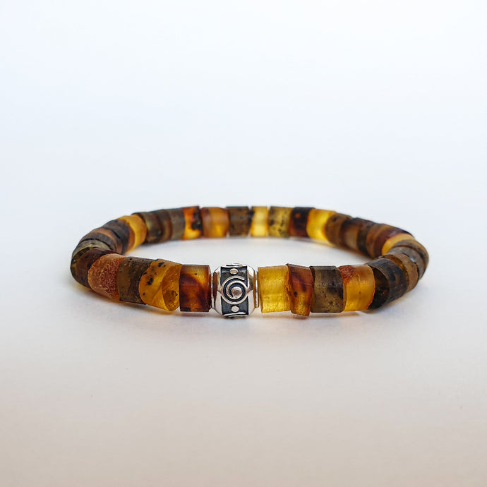 Baltic Amber Silver 925 Bracelet for Women 