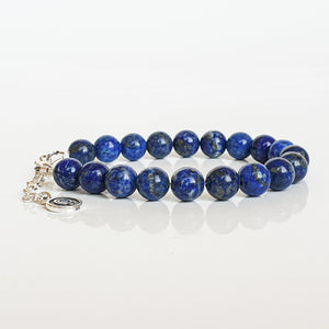Lazurite Silver 925 Bracelet for Women "Wisdom"