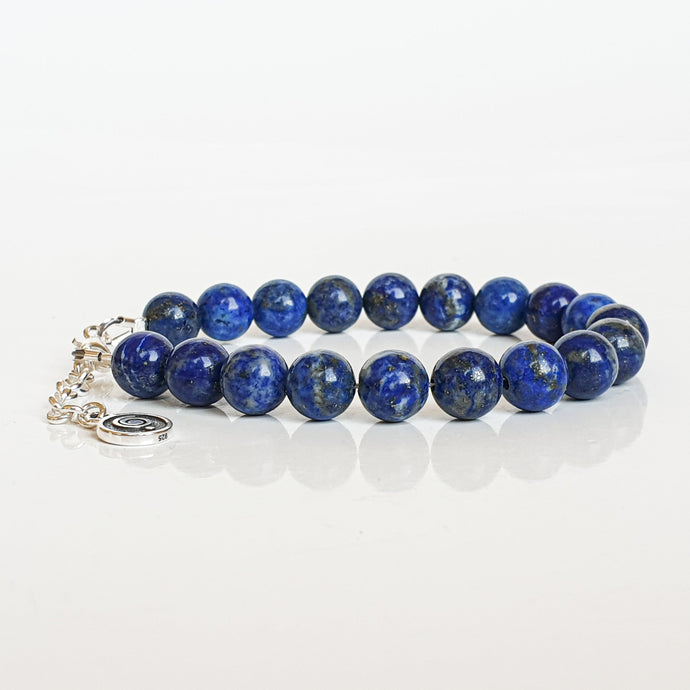 Lazurite Silver 925 Bracelet for Women 