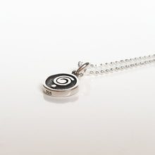 Load image into Gallery viewer, Medallion with chain &quot;The Spiral Can Take You Anywhere&quot;, silver 925