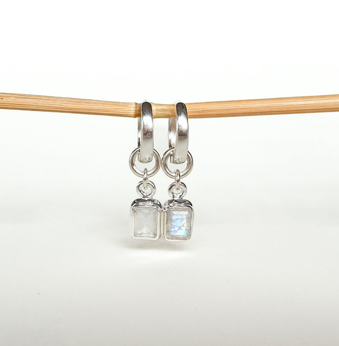 Elegant Silver 925 Earrings 