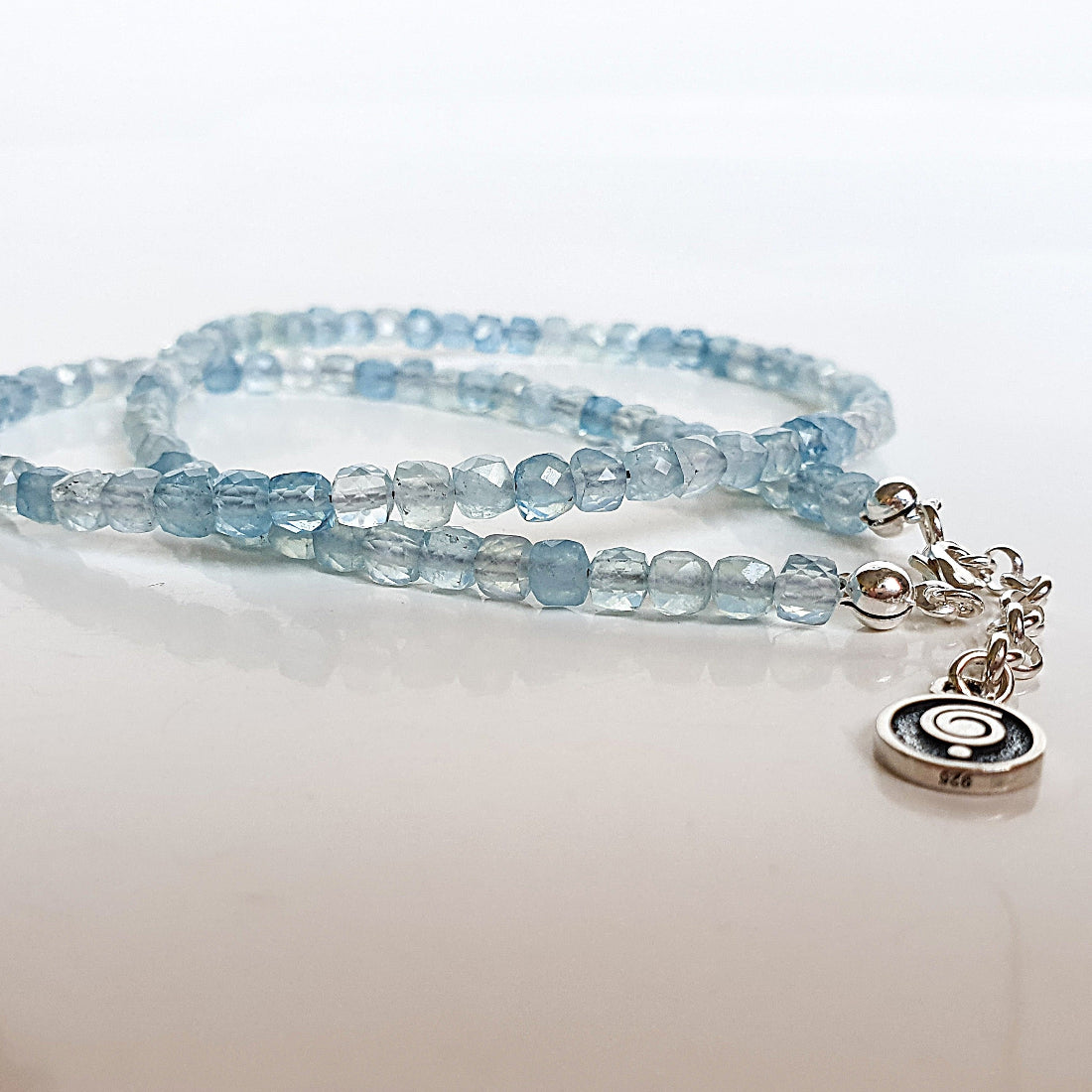 Aquamarine Necklace for Women | Lina Snara