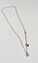 Load image into Gallery viewer, Delicate Moonstone AAA grade Round Silver 925 Pendant with Chain &quot;Intuition&quot;