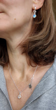 Load image into Gallery viewer, Delicate Moonstone AAA grade Round Silver 925 Pendant with Chain &quot;Intuition&quot;