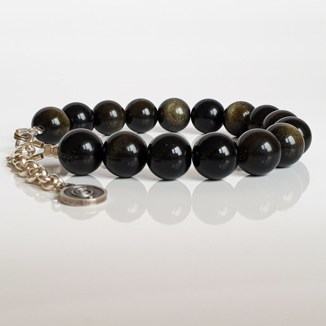 Golden Obsidian Bracelet for Women 