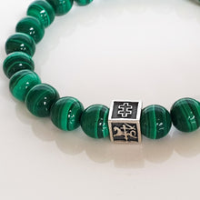 Load image into Gallery viewer, Green Malachite Bracelet for Men - Stone Jewelry Fashion 2023