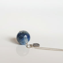 Load image into Gallery viewer, Kyanite A+ from Brasil Silver Necklace &quot;Elevation&quot;