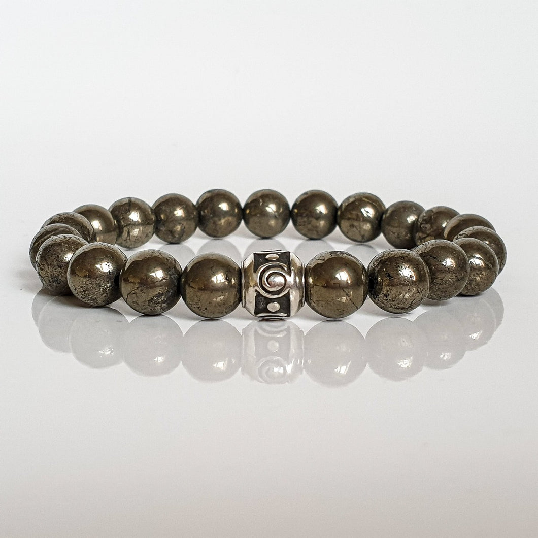 Pyrite A+ Silver Bracelet for Women 