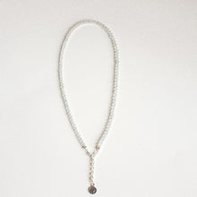 Load image into Gallery viewer, Mountain Crystal and Topaz Silver Necklace &quot;Pure&quot; - Petit Secret
