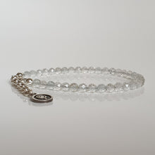 Load image into Gallery viewer, Mountain Crystal and Topaz Silver Bracelet &quot;Pure&quot; - Petit Secret