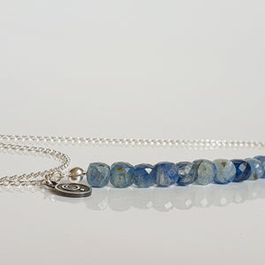 Kyanite A+ from Brasil Silver Necklace "Elevation"