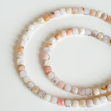 Load image into Gallery viewer, Pink Opal Silver Delicate Necklace for Women &quot;Self Love&quot;