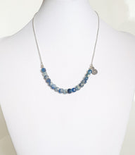 Load image into Gallery viewer, Kyanite A+ from Brasil Silver Necklace &quot;Elevation&quot;
