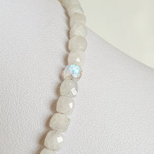 Load image into Gallery viewer, Moonstone A+ Delicate Silver Necklace for Women &quot;Intuition&quot;